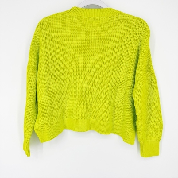 NEW 525 AMERICA Charli Sweater in Peridot XS Brat Girl - Picture 6 of 6